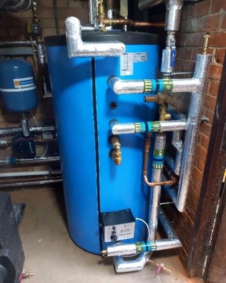 Pipework on old boilers